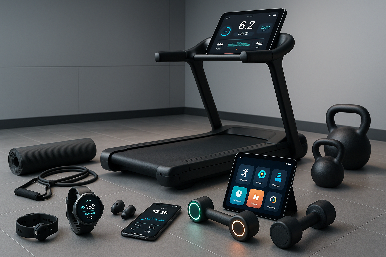 fitness ekipmanları ve teknoloji